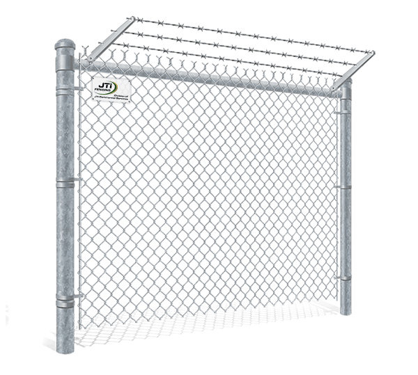 Commercial chain link features popular with Whatcom County Washington businesses and commercial property owners