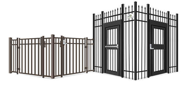 Egress gates in Whatcom County Washington