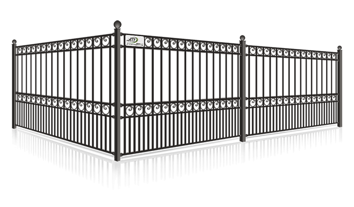Ornamental Steel fence installation for the Whatcom County Washington area.