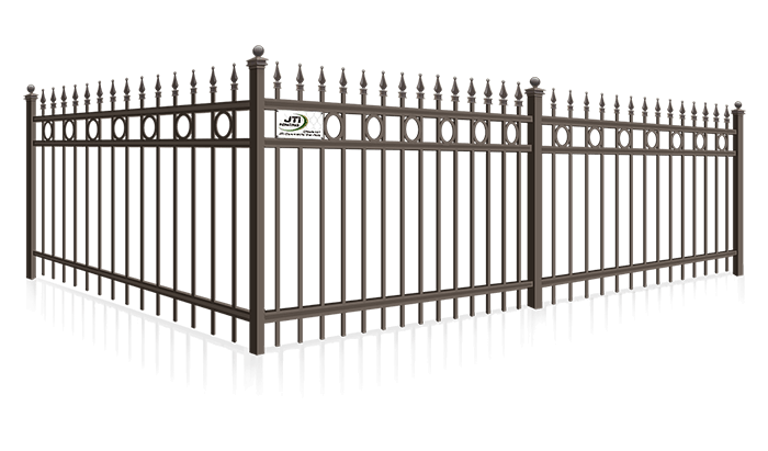 Commercial Ornamental Steel Fence - Whatcom County Washington