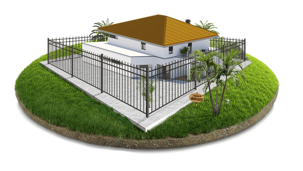Map of our Whatcom County Washington residential fence company