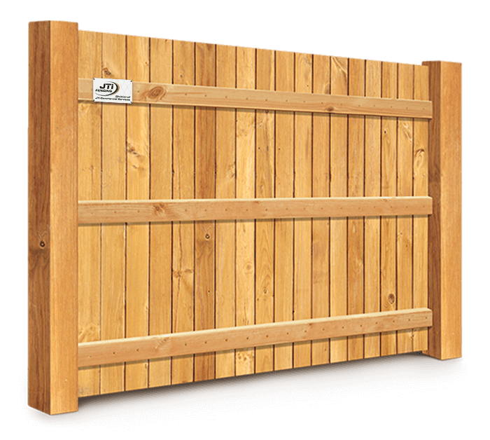 Wood fence styles that are popular in Ferndale WA
